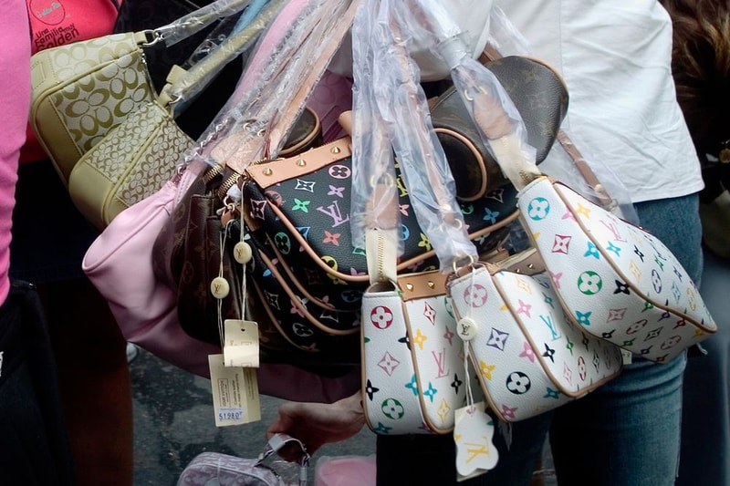 Fake Louis Vuitton Coach Handbags White Black Tan Brown