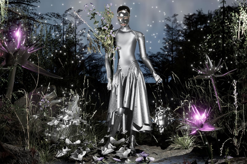 marine serre radiation fall winter campaign collection moon catsuit 