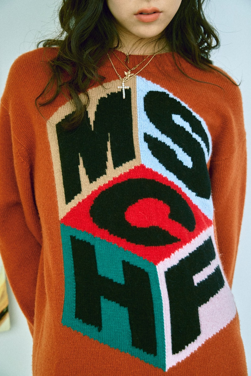 mschf fall winter lookbook streetwear seoul korea fashion bucket hat sweaters pants jackets bags 