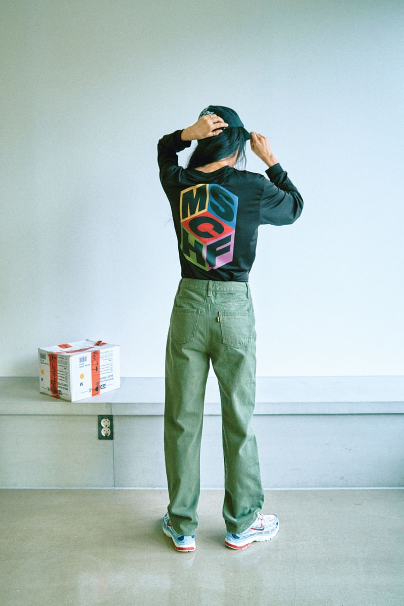 mschf fall winter lookbook streetwear seoul korea fashion bucket hat sweaters pants jackets bags 