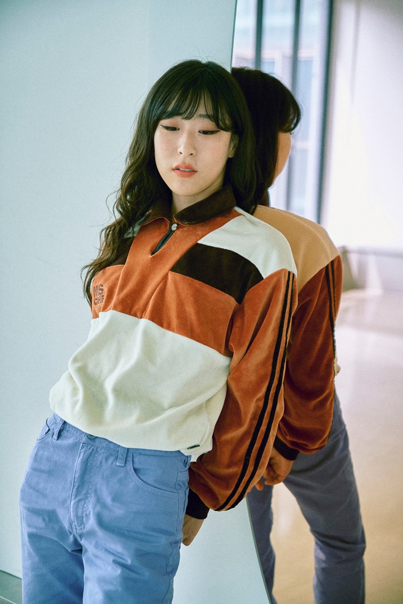mschf fall winter lookbook streetwear seoul korea fashion bucket hat sweaters pants jackets bags 