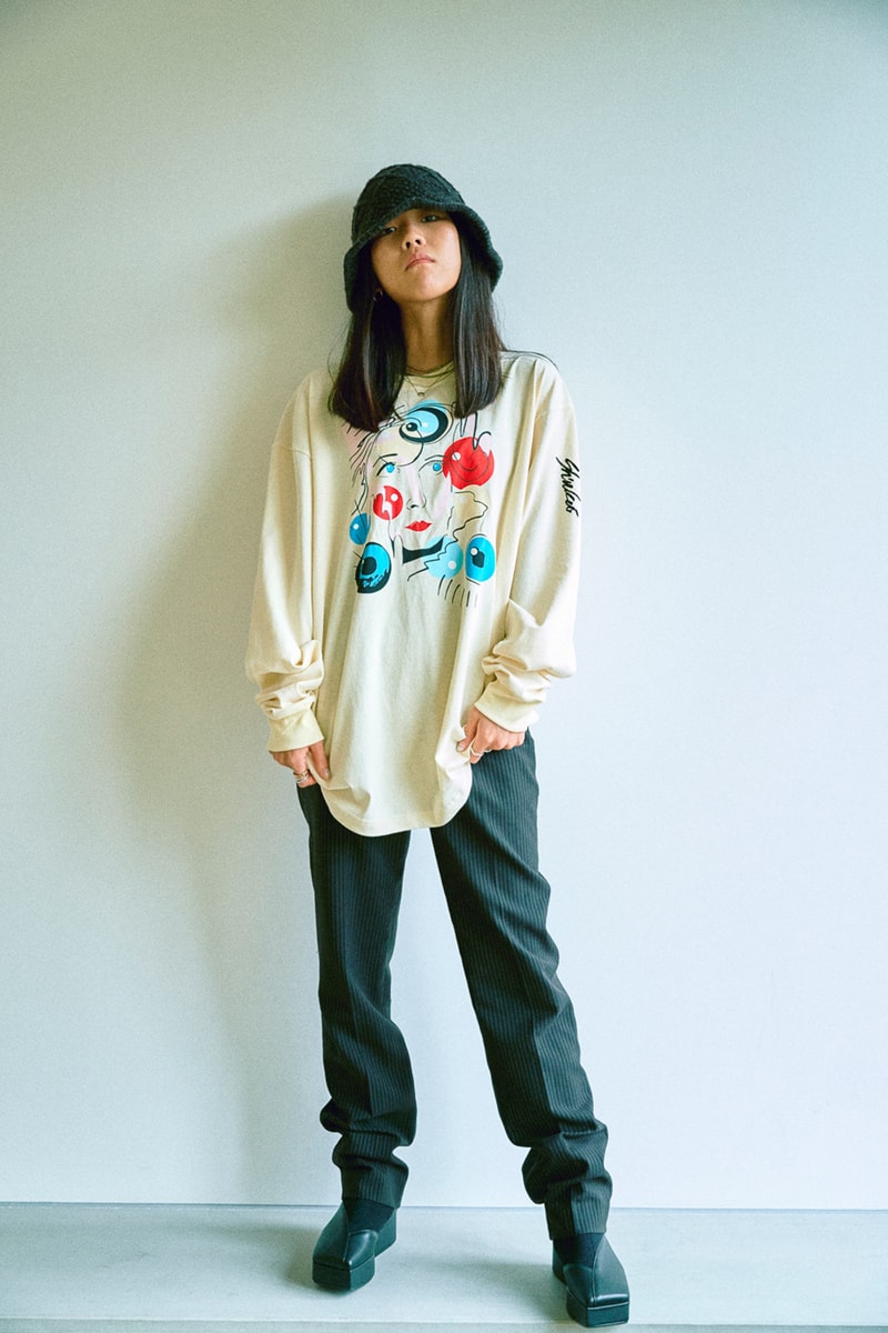 mschf fall winter lookbook streetwear seoul korea fashion bucket hat sweaters pants jackets bags 