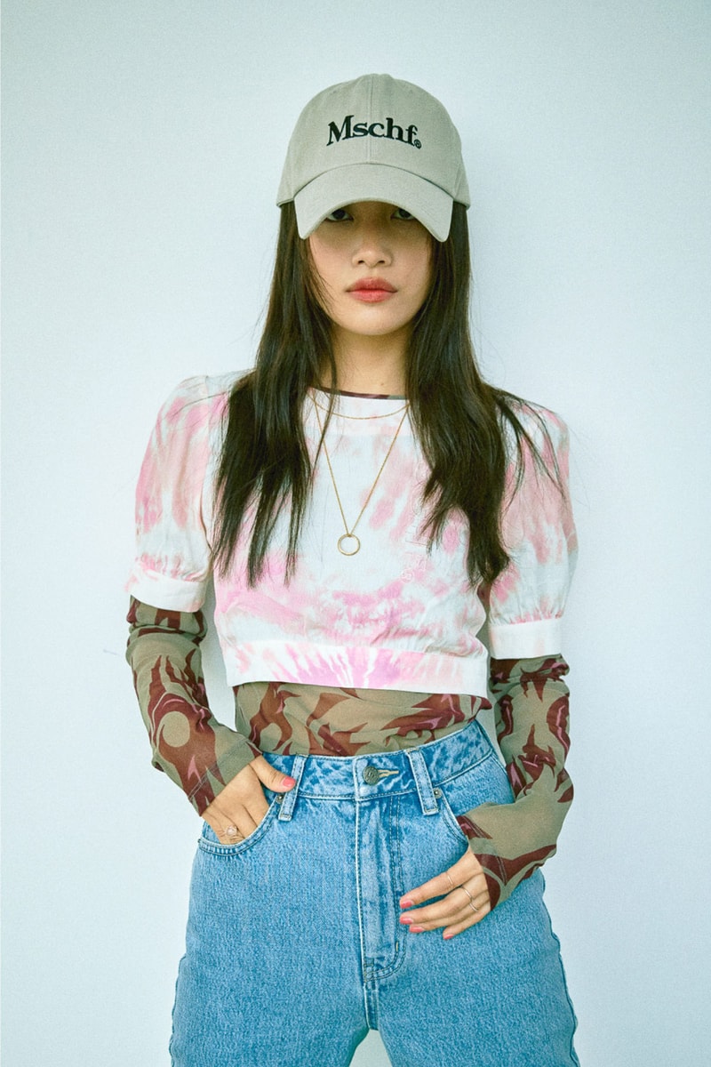 mschf fall winter lookbook streetwear seoul korea fashion bucket hat sweaters pants jackets bags 