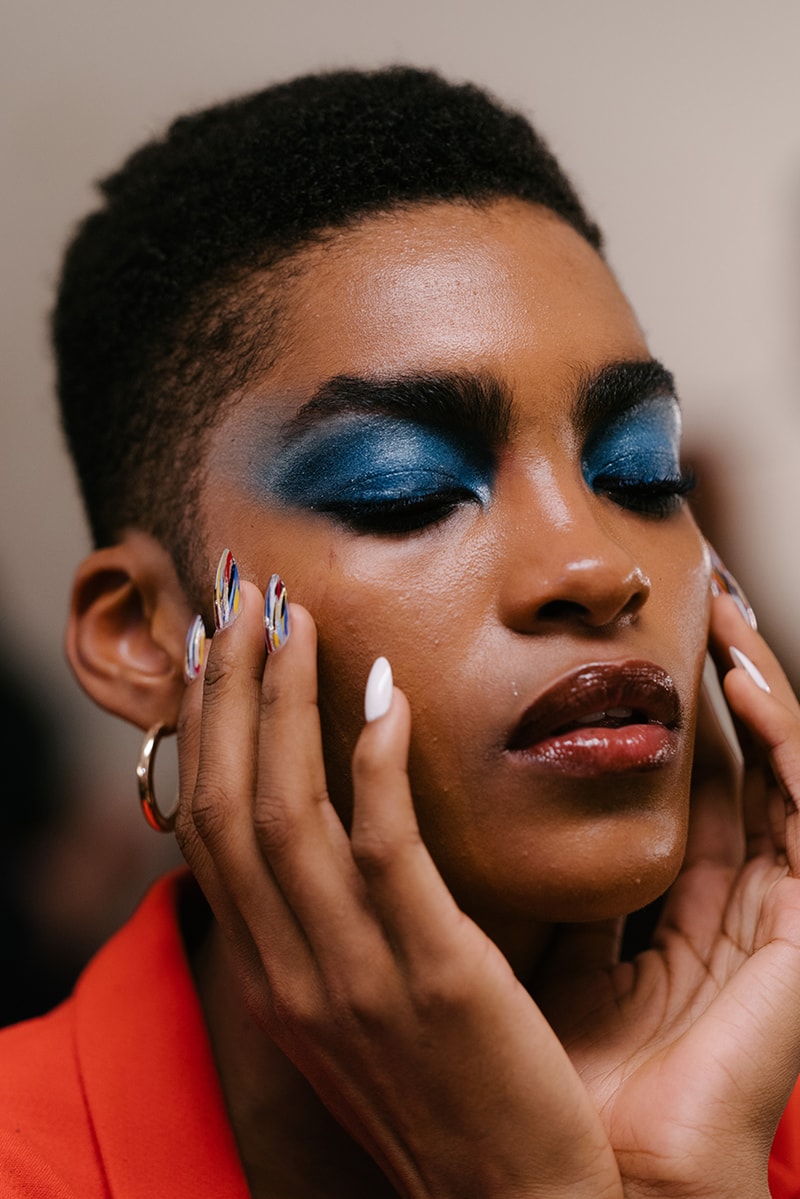 new york fashion week nyfw spring summer 2020 makeup hair trends kith vogue jeremy scott masur gavriel tomo koizumi chromat sies marjan tommy hilfiger lancome igk zendaya laquan smith khaite bevza priscavera