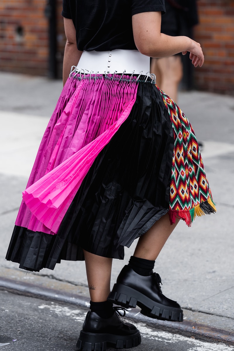 new york fashion week spring summer 2020 street style streetsnap fashion outfits