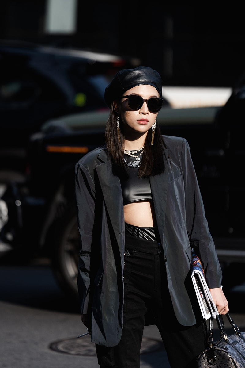 new york fashion week spring summer 2020 street style streetsnap fashion outfits