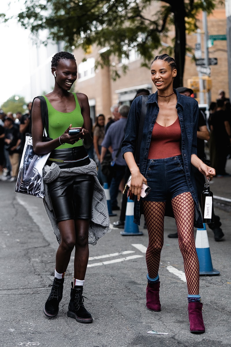 new york fashion week spring summer 2020 street style streetsnap fashion outfits
