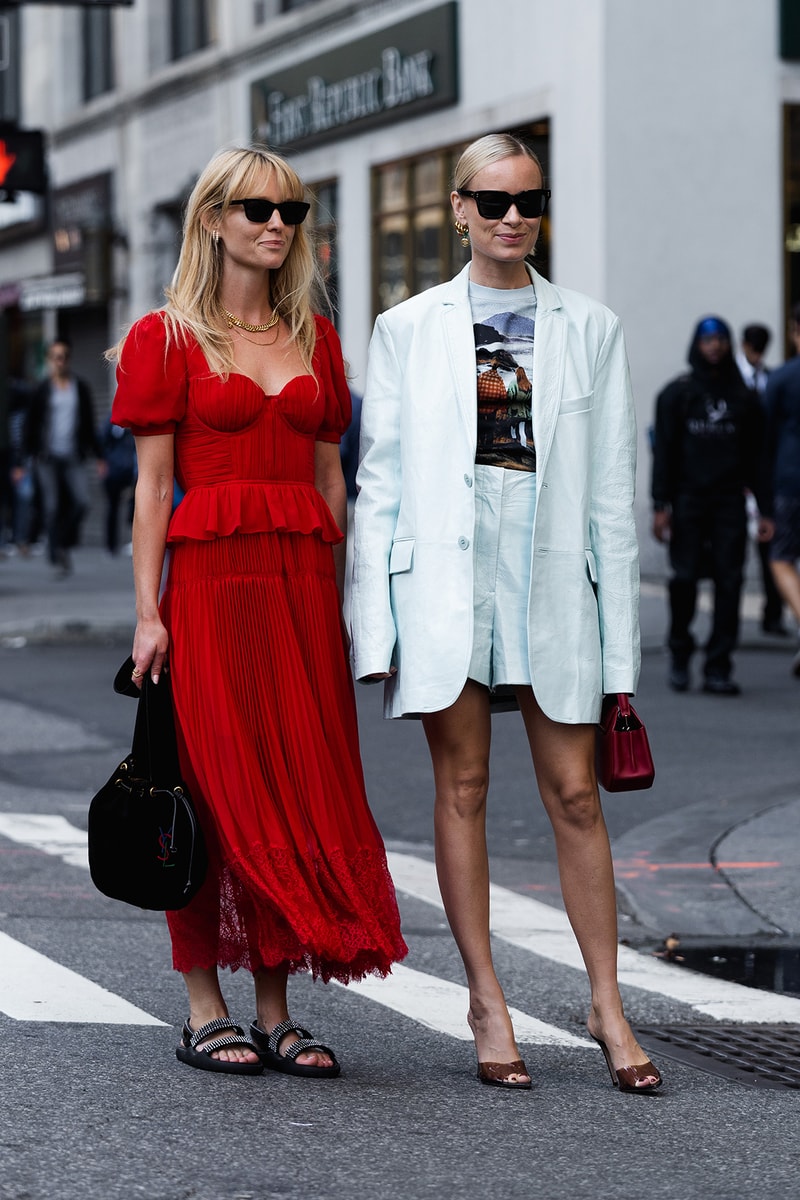 new york fashion week spring summer 2020 street style streetsnap fashion outfits