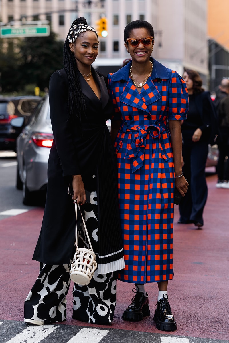 new york fashion week spring summer 2020 street style streetsnap fashion outfits
