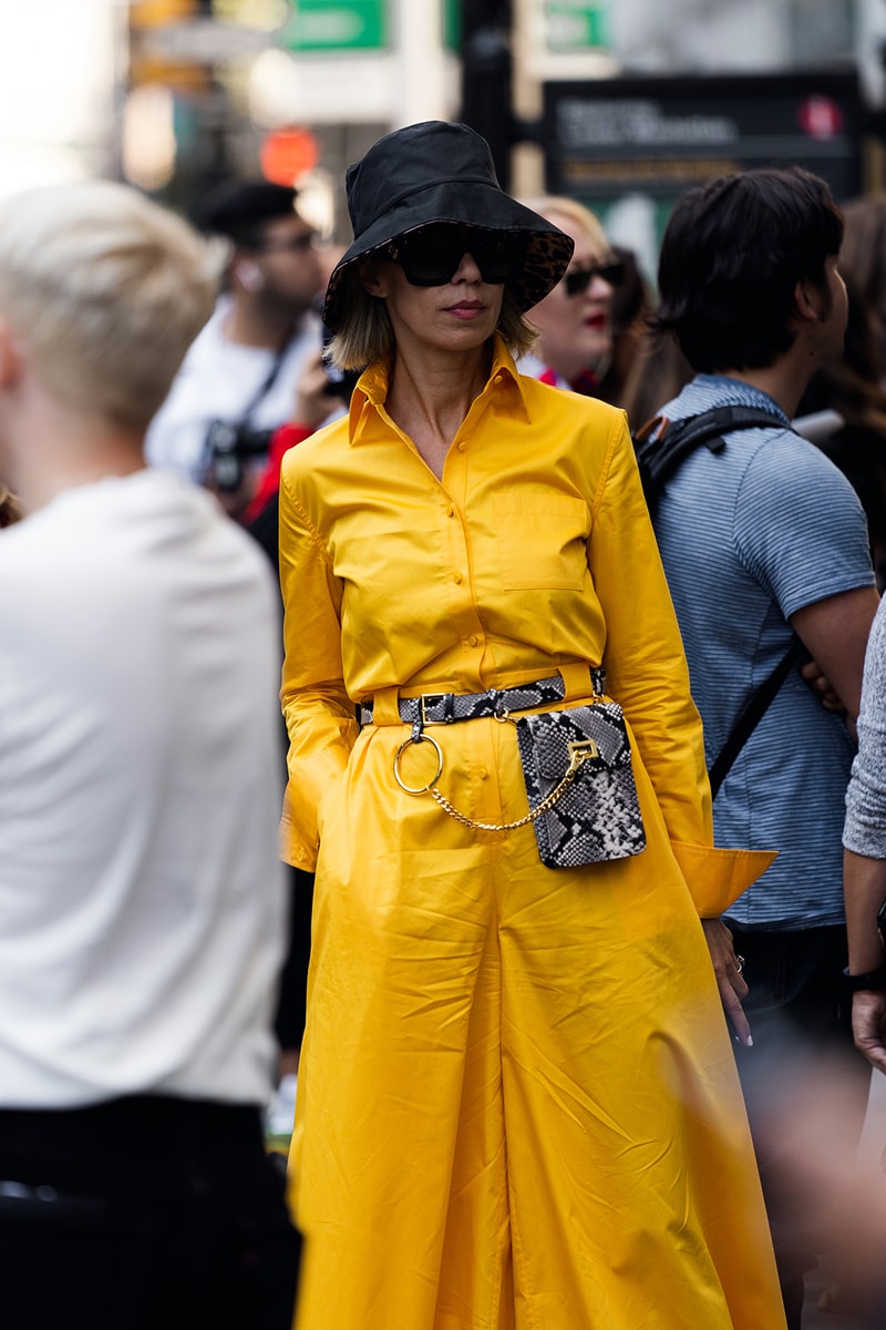 new york fashion week spring summer 2020 street style streetsnap fashion outfits