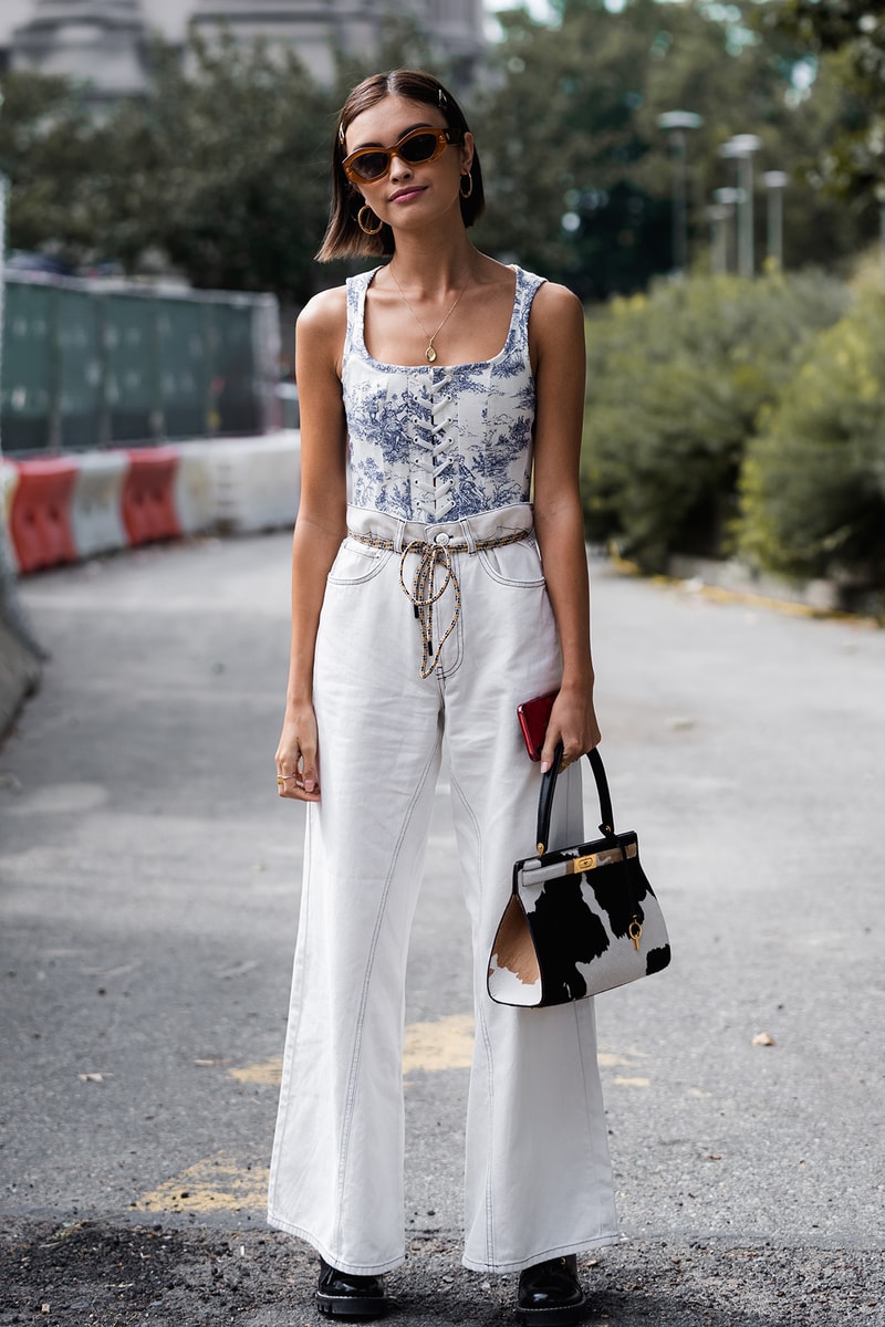 new york fashion week spring summer 2020 street style streetsnap fashion outfits