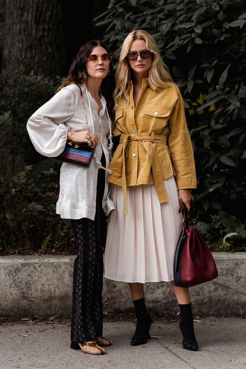 new york fashion week spring summer 2020 street style streetsnap fashion outfits