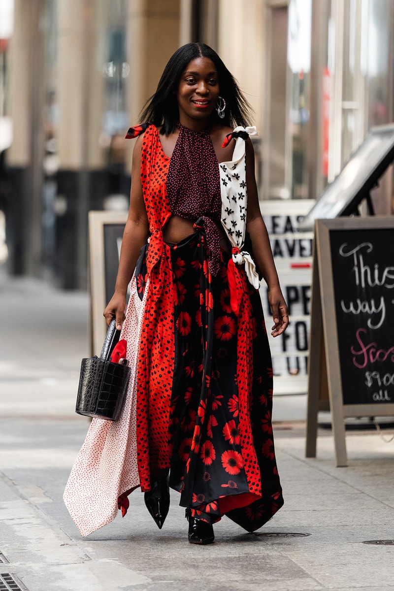 new york fashion week spring summer 2020 street style streetsnap fashion outfits