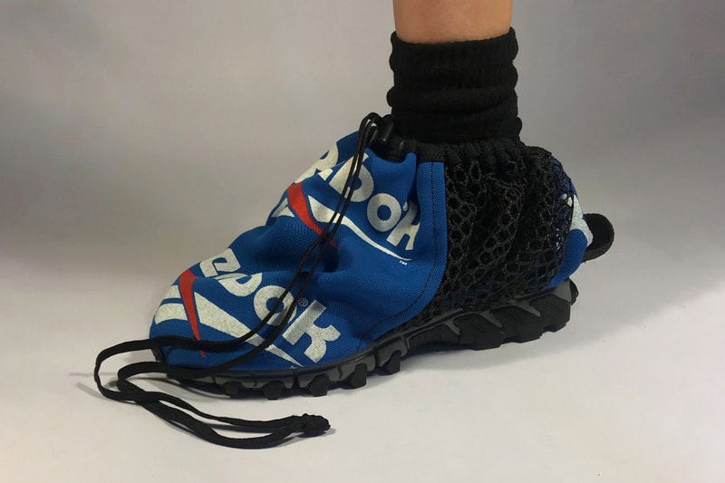 nicole mclaughlin reebok capsule collection nyc upcycling sustainability vintage union square