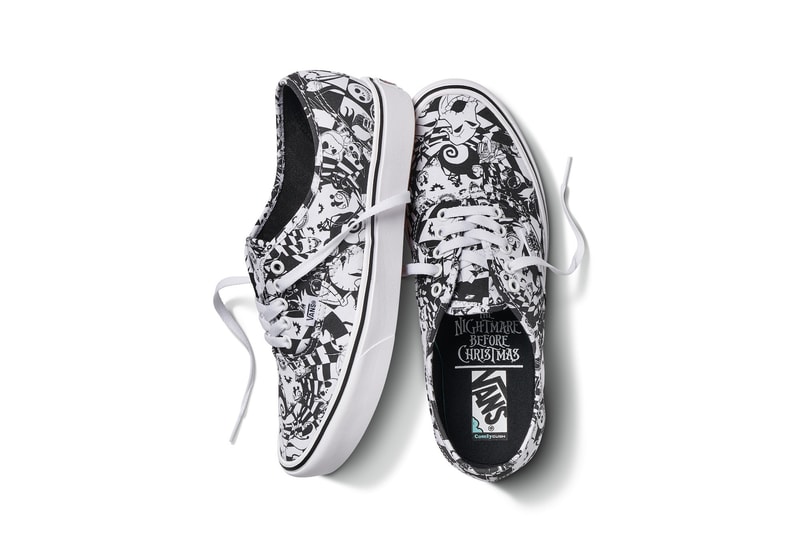 The Nightmare Before Christmas x Vans Collaboration Release Date Teaser Collection Disney 