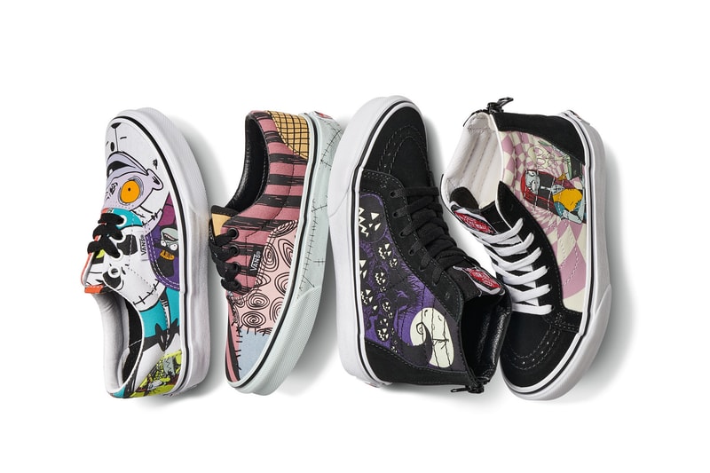 The Nightmare Before Christmas x Vans Collaboration Release Date Teaser Collection Disney 