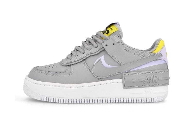 Nike Air Force 1 Shadow Wolf Grey Lavender Mist