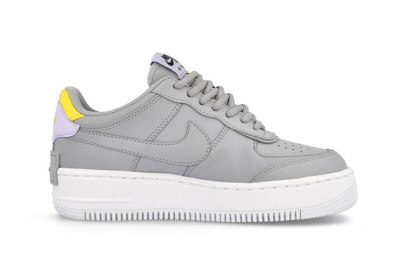 Nike Air Force 1 Shadow Wolf Grey Lavender Mist
