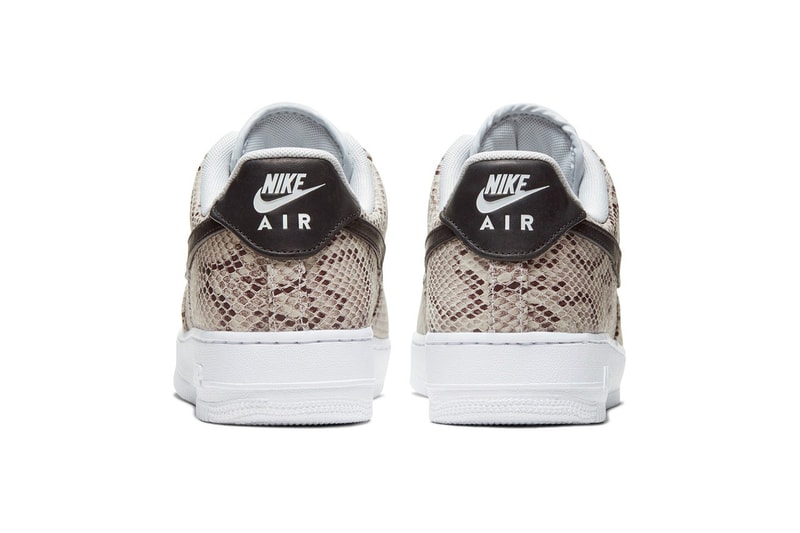 Nike Air Force 1 Snakeskin Brown White