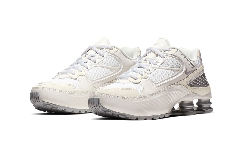 nike shox enigma womens sneakers white phantom pale ivory