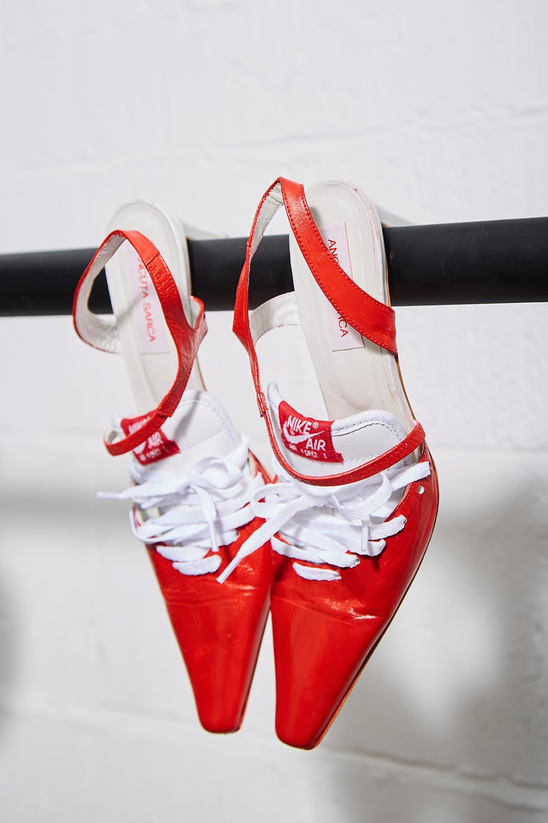 Nike Sneaker Kitten Heel Hybrid Shoes Ancuta Sarca Where to Buy 