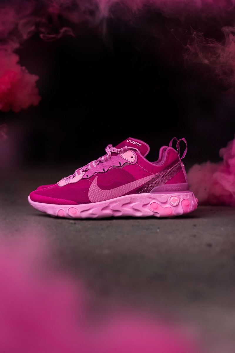 nike sneaker room breast cancer awareness react element 87 pink womens sneakers october