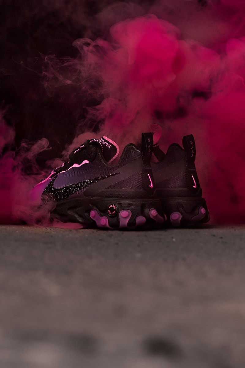 nike sneaker room breast cancer awareness react element 87 pink womens sneakers october
