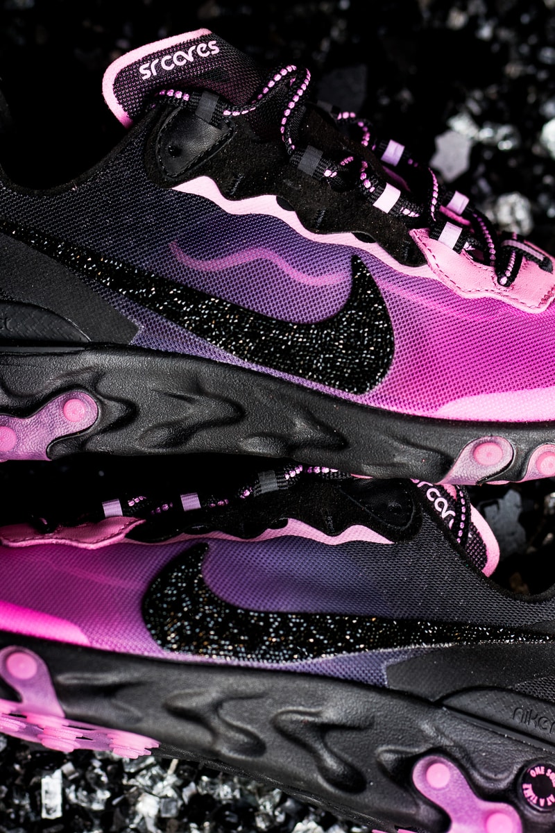 nike sneaker room breast cancer awareness react element 87 pink womens sneakers october