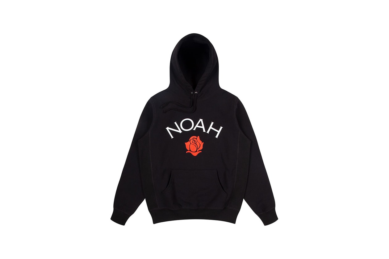 noah fall winter rose logo hoodies tote bags streetwear 