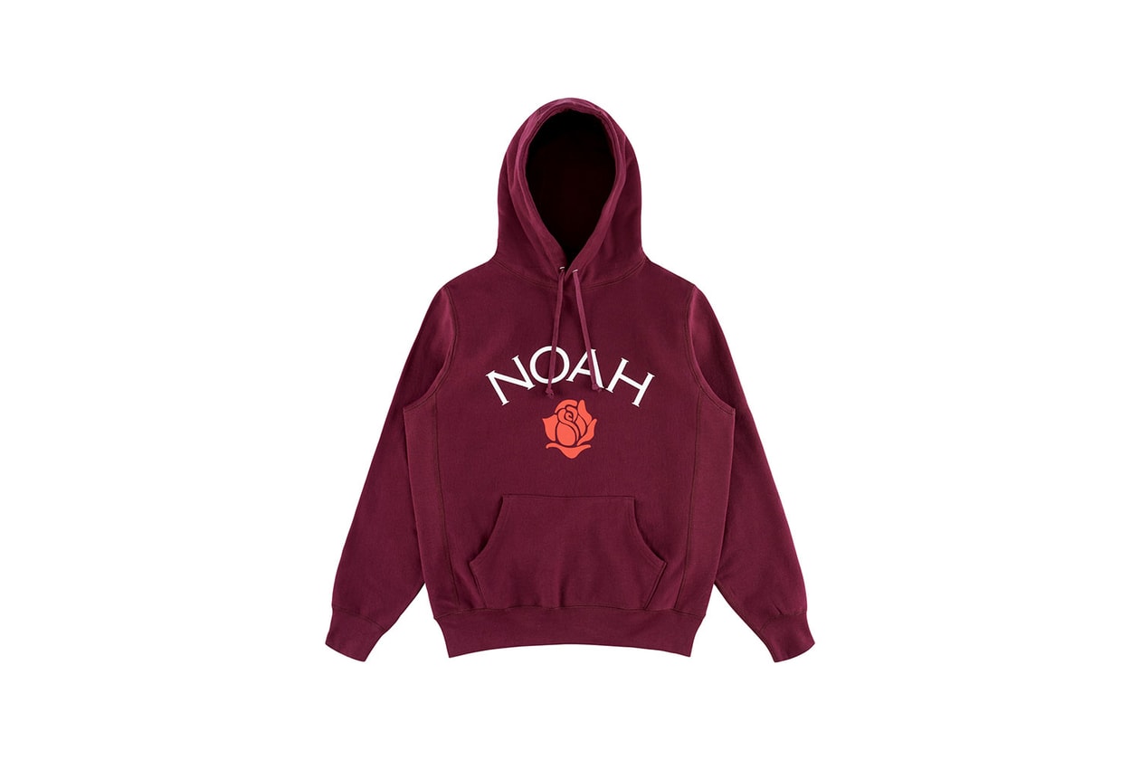 noah fall winter rose logo hoodies tote bags streetwear 