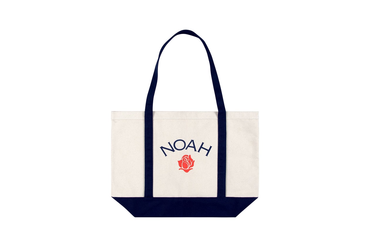 noah fall winter rose logo hoodies tote bags streetwear 