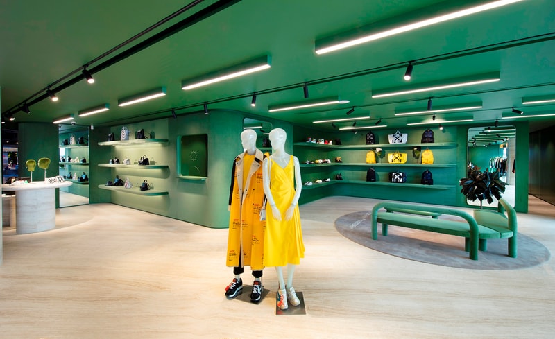 off white hong kong store victoria harbour k11 interior