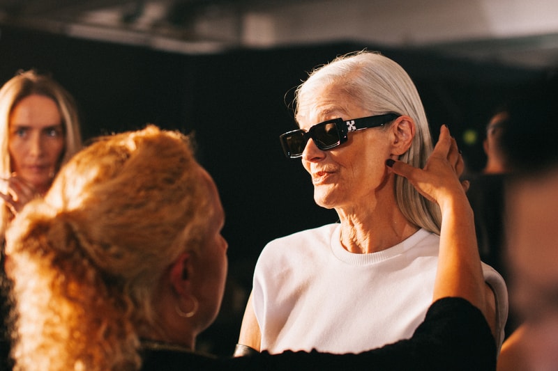 Off-White Spring/Summer 2020 Collection Backstage Gigi Hadid Bella Hadid Adut Akech Alek Wek Virgil Abloh Peggy Gou Halsey Sita Abellan