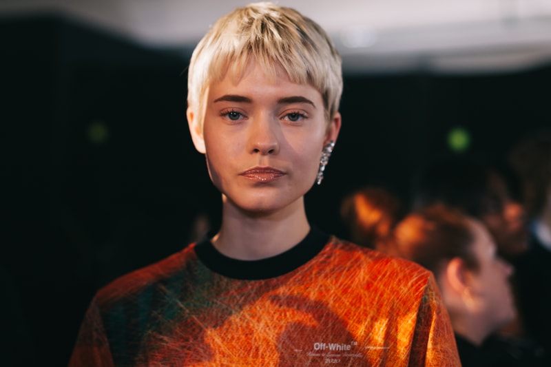 Off-White Spring/Summer 2020 Collection Backstage Gigi Hadid Bella Hadid Adut Akech Alek Wek Virgil Abloh Peggy Gou Halsey Sita Abellan