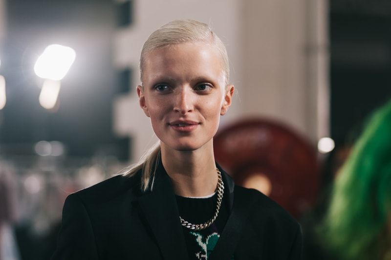 Off-White Spring/Summer 2020 Collection Backstage Gigi Hadid Bella Hadid Adut Akech Alek Wek Virgil Abloh Peggy Gou Halsey Sita Abellan