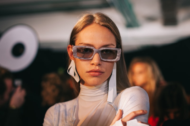 Off-White Spring/Summer 2020 Collection Backstage Gigi Hadid Bella Hadid Adut Akech Alek Wek Virgil Abloh Peggy Gou Halsey Sita Abellan