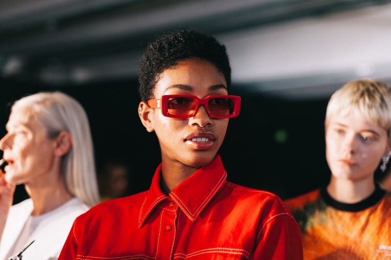 Off-White Spring/Summer 2020 Collection Backstage Gigi Hadid Bella Hadid Adut Akech Alek Wek Virgil Abloh Peggy Gou Halsey Sita Abellan