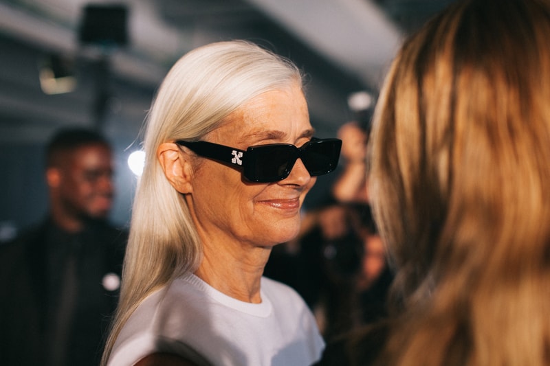 Off-White Spring/Summer 2020 Collection Backstage Gigi Hadid Bella Hadid Adut Akech Alek Wek Virgil Abloh Peggy Gou Halsey Sita Abellan