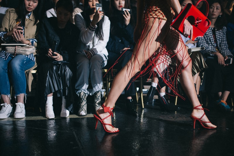 Off-White Spring/Summer 2020 Collection Backstage Gigi Hadid Bella Hadid Adut Akech Alek Wek Virgil Abloh Peggy Gou Halsey Sita Abellan