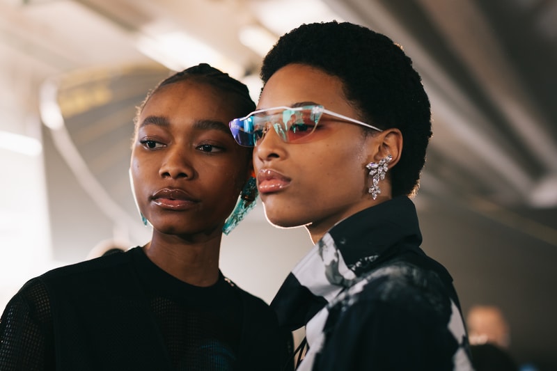 Off-White Spring/Summer 2020 Collection Backstage Gigi Hadid Bella Hadid Adut Akech Alek Wek Virgil Abloh Peggy Gou Halsey Sita Abellan