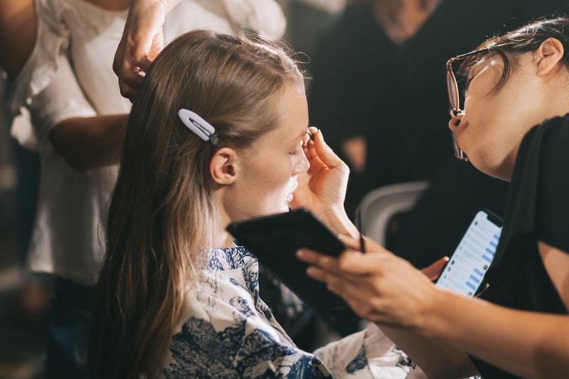 Off-White Spring/Summer 2020 Collection Backstage Gigi Hadid Bella Hadid Adut Akech Alek Wek Virgil Abloh Peggy Gou Halsey Sita Abellan