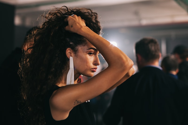 Off-White Spring/Summer 2020 Collection Backstage Gigi Hadid Bella Hadid Adut Akech Alek Wek Virgil Abloh Peggy Gou Halsey Sita Abellan