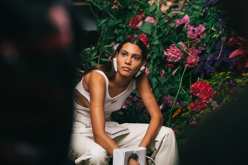 Off-White Spring/Summer 2020 Collection Backstage Gigi Hadid Bella Hadid Adut Akech Alek Wek Virgil Abloh Peggy Gou Halsey Sita Abellan