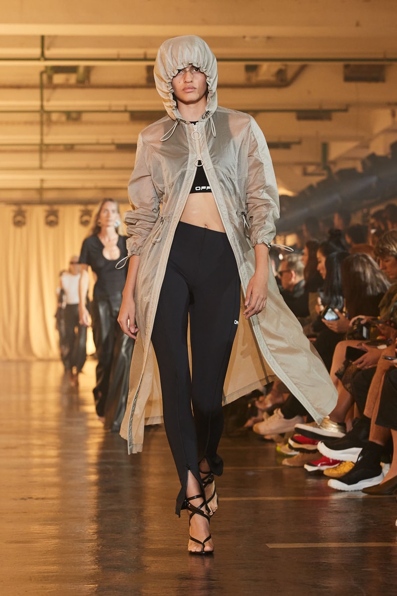 off-white spring summer 2020 virgil abloh runway paris fashion week bella gigi hadid 