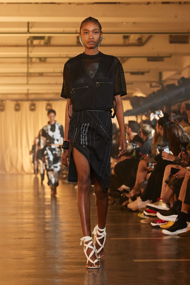 off-white spring summer 2020 virgil abloh runway paris fashion week bella gigi hadid 