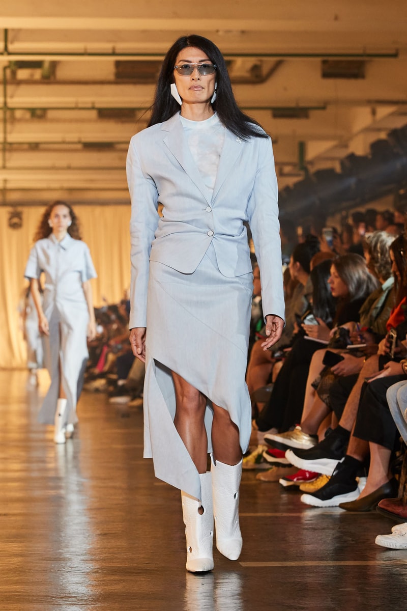 off-white spring summer 2020 virgil abloh runway paris fashion week bella gigi hadid 
