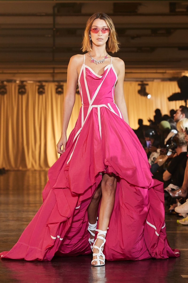 off-white spring summer 2020 virgil abloh runway paris fashion week bella gigi hadid 