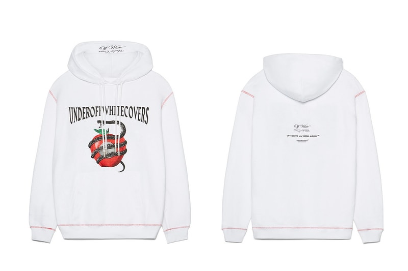 Off-White™ x UNDERCOVER Collaboration Release Date Drop Collection T-Shirt Hoodie Print 