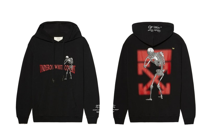 Off-White™ x UNDERCOVER Collaboration Release Date Drop Collection T-Shirt Hoodie Print 