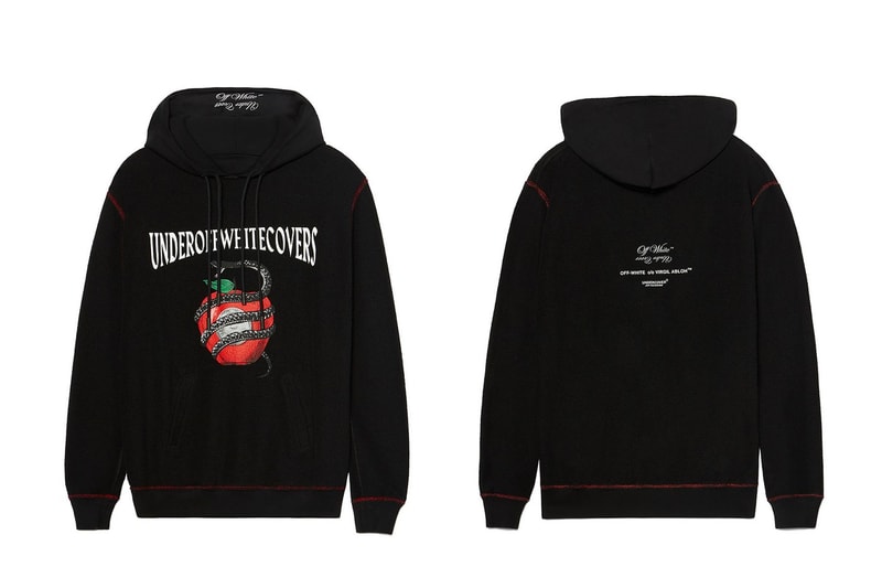 Off-White™ x UNDERCOVER Collaboration Release Date Drop Collection T-Shirt Hoodie Print 